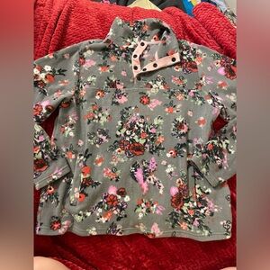 NWOT Vera Bradley Sporty Fleece Pullover